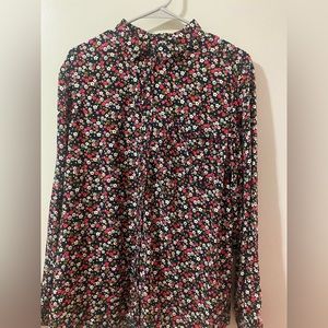 Floral top, XL